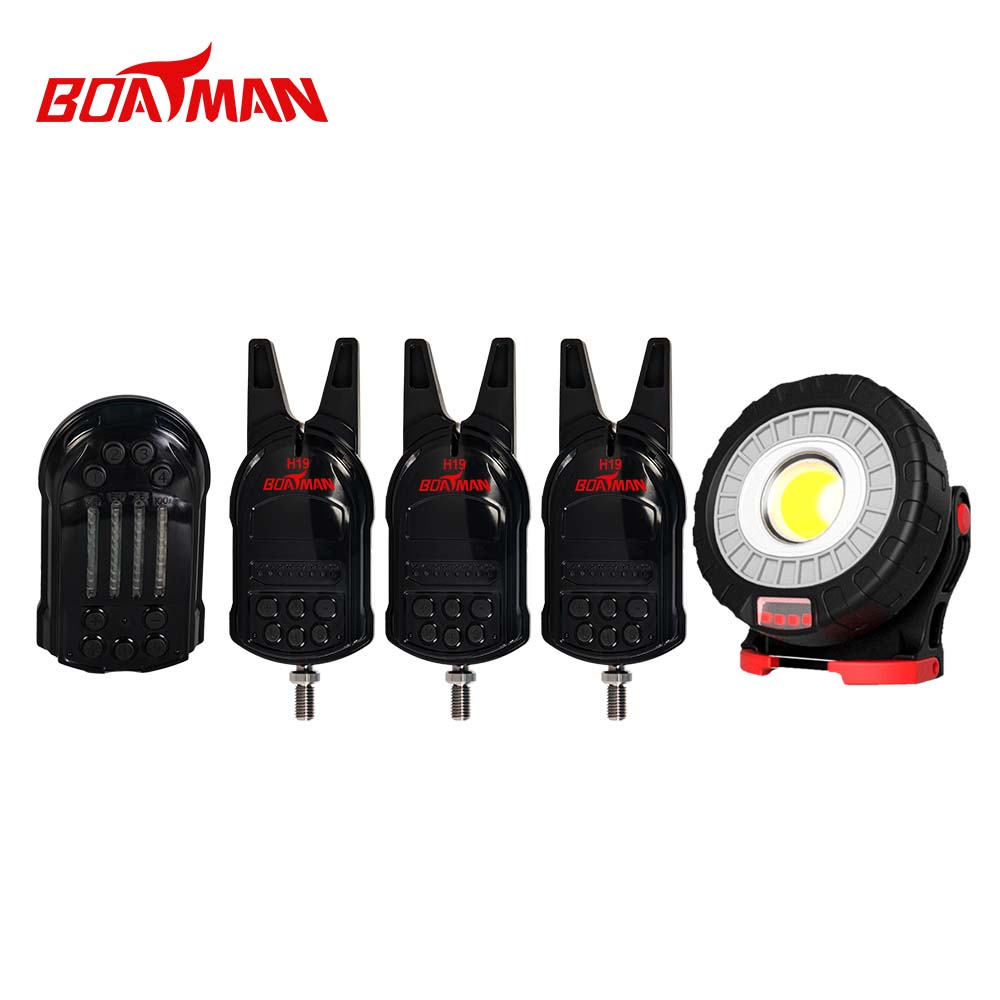 Boatman 3 beetmelders +receiver + lamp
